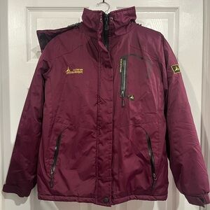 Unco & Boror Jacket Fleece Lined  with Hood Moerdeng Vator 189